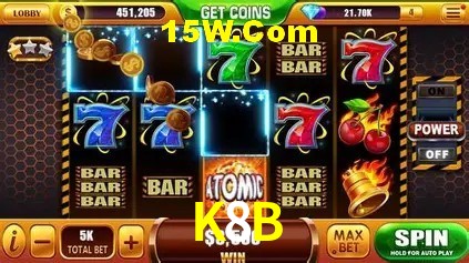 Jackpots e promoções na K8B